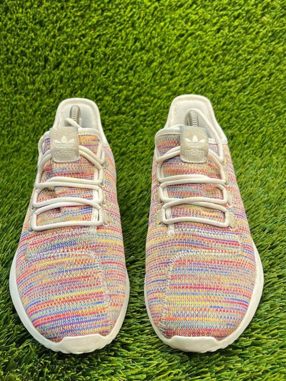 Adidas Tubular Shadow Mens Size 7 Purple Pink White Athletic Shoes Sneakers - Picture 5 of 10